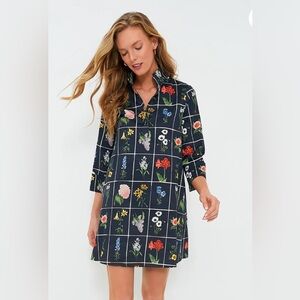 Tuckernuck Navy fresh buds Megan dress